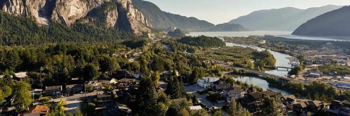 The Stawamus Chief above Squamish